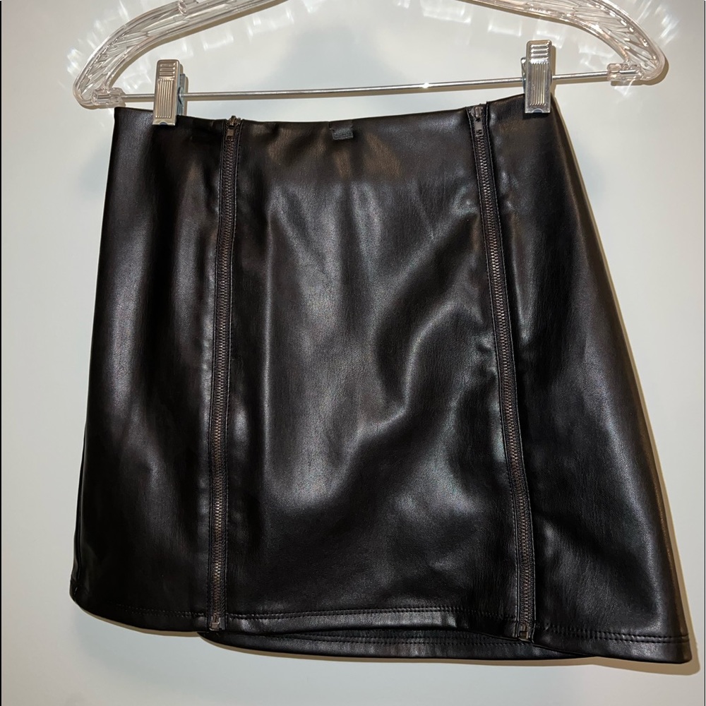 Leather Skirt